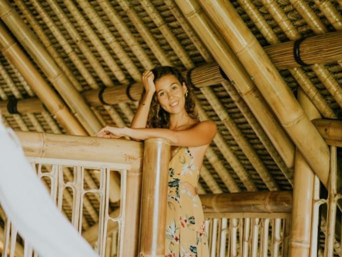 Вілла Balikayanas Bamboo House - Miggiell House Каранґасем Екстер'єр фото
